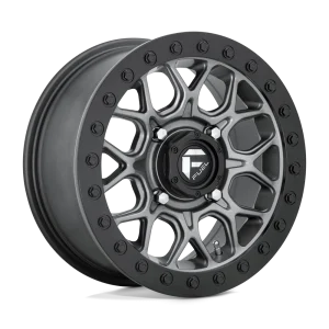Fuel UTV – D919 TECH BEADLOCK – Gunmetal – 15″x7″ 38mm – All weather Wheels – D9191570A554